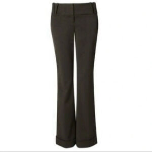 Ricki’s Trousers Flare Leg  Relaxed Fit Mid Rise Charcoal Grey Pants Size 2 NWT